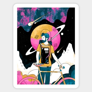 The space messenger Sticker